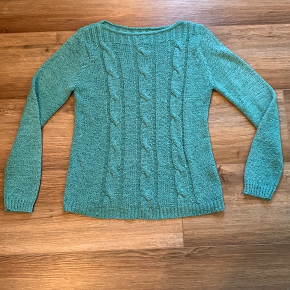 Norton Studio ribbed mint green sweater size S - Picture 3 of 10